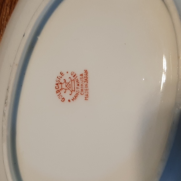 Vintage Goldcastle Chikusa Japan Teapot with lid & Underplate hand paint… - Picture 8 of 13